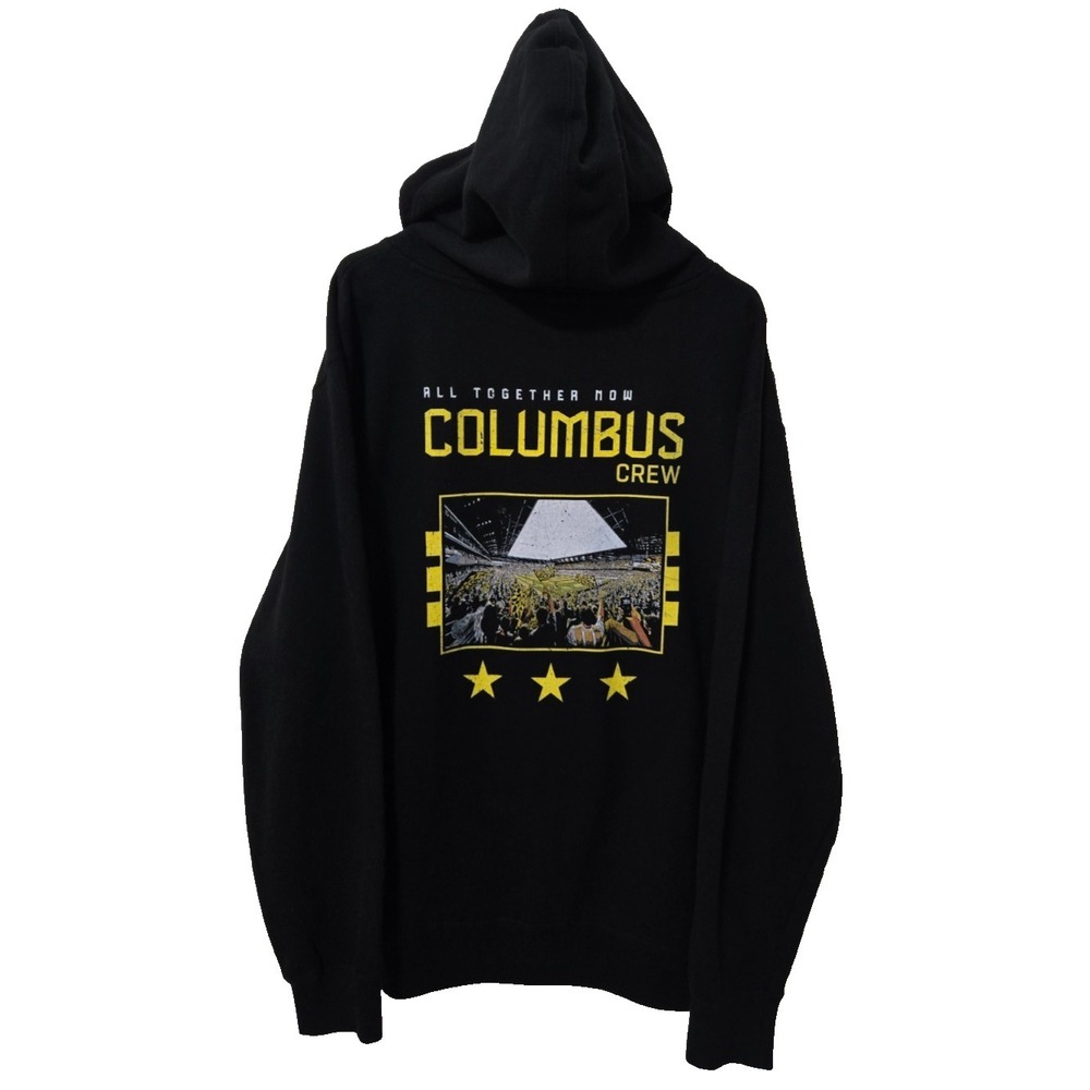 500 Level Columbus Crew Soccer Hoodie Men's M Black/Yellow NWT
